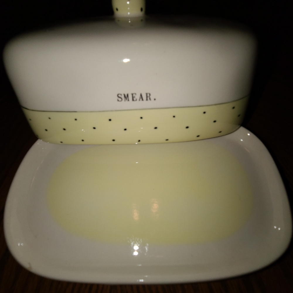 Rae Dunn butter dish